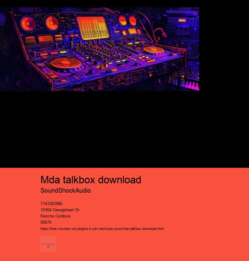 mda talkbox download
