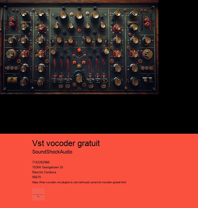 vst vocoder gratuit